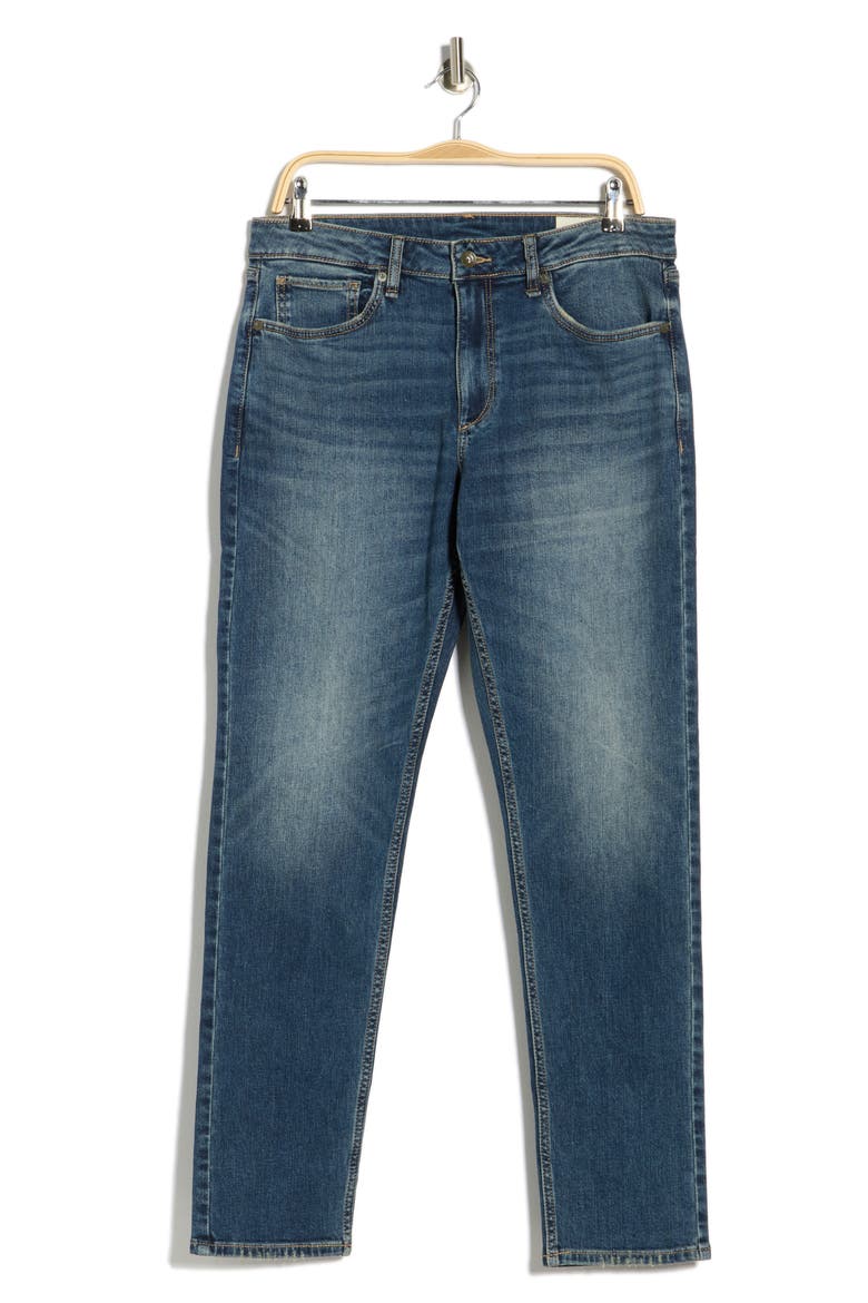 Athletic Fit Jeans, Alternate, color, BAIN