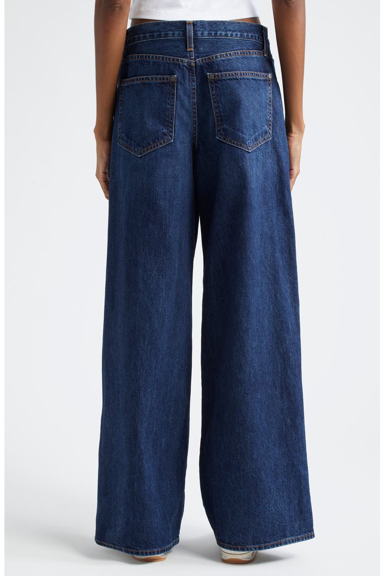 Tiny Dancer High Waist Wide Leg Jeans, Alternate, color, DARK WASH