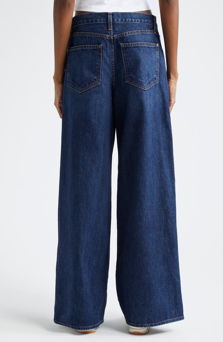 TWP Tiny Dancer High Waist Wide Leg Jeans, Alternate, color, Dark Wash