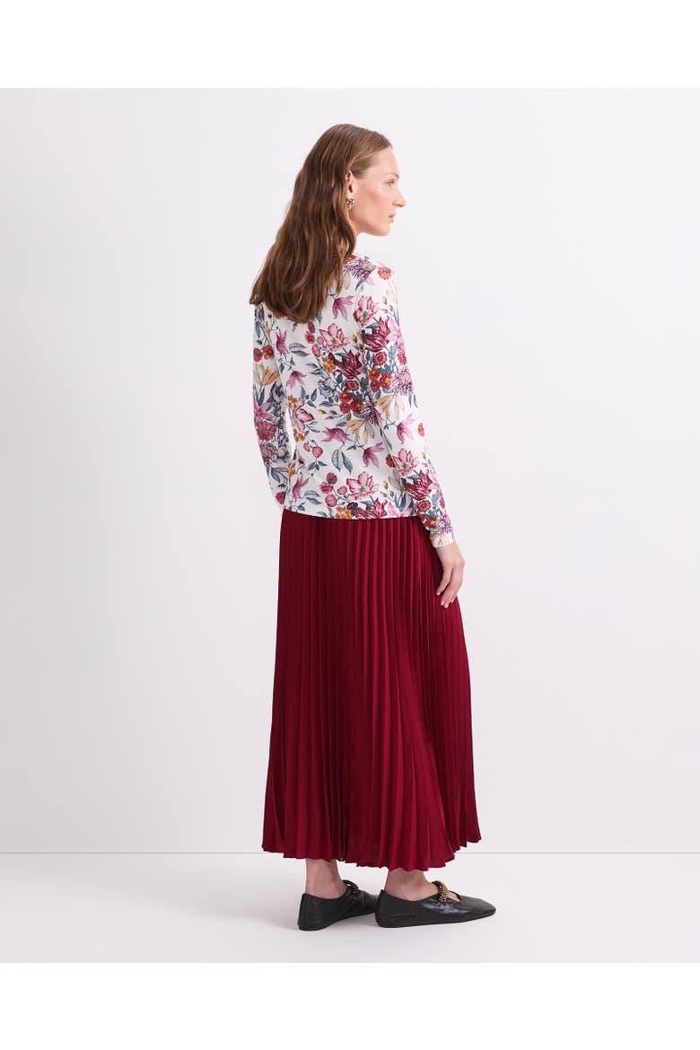 Stately Bouquet Liberty Top, Alternate, color, White/Multi