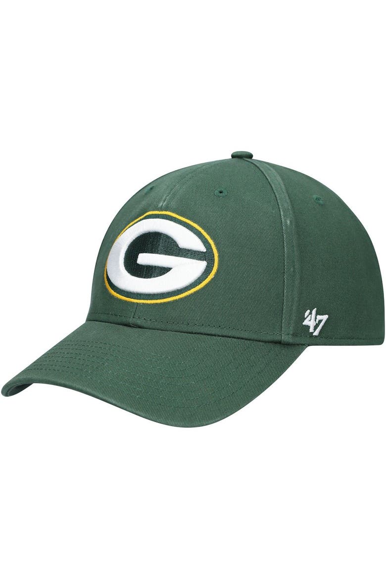 Men's '47 Green Green Bay Packers Legend MVP Adjustable Hat, Main, color, Green