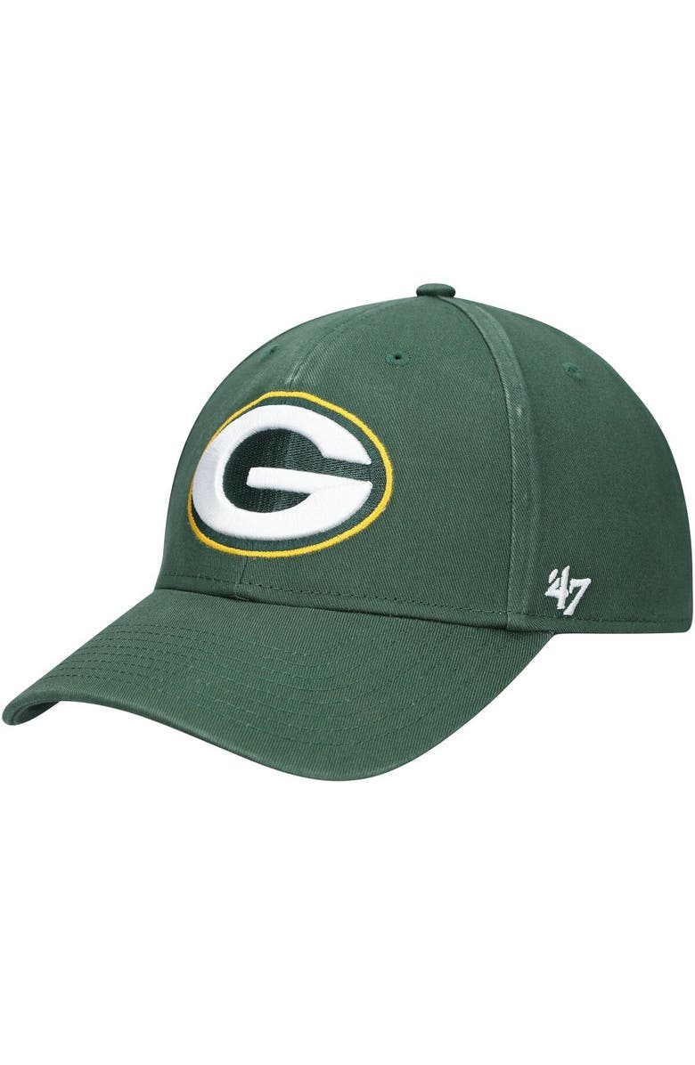 '47 Men's '47 Green Green Bay Packers Legend MVP Adjustable Hat, Main, color, 