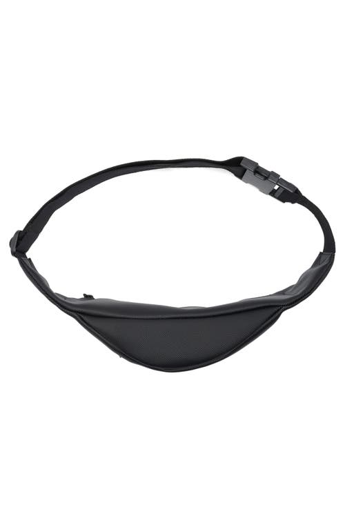 Lacoste Logo Belt Bag In Black