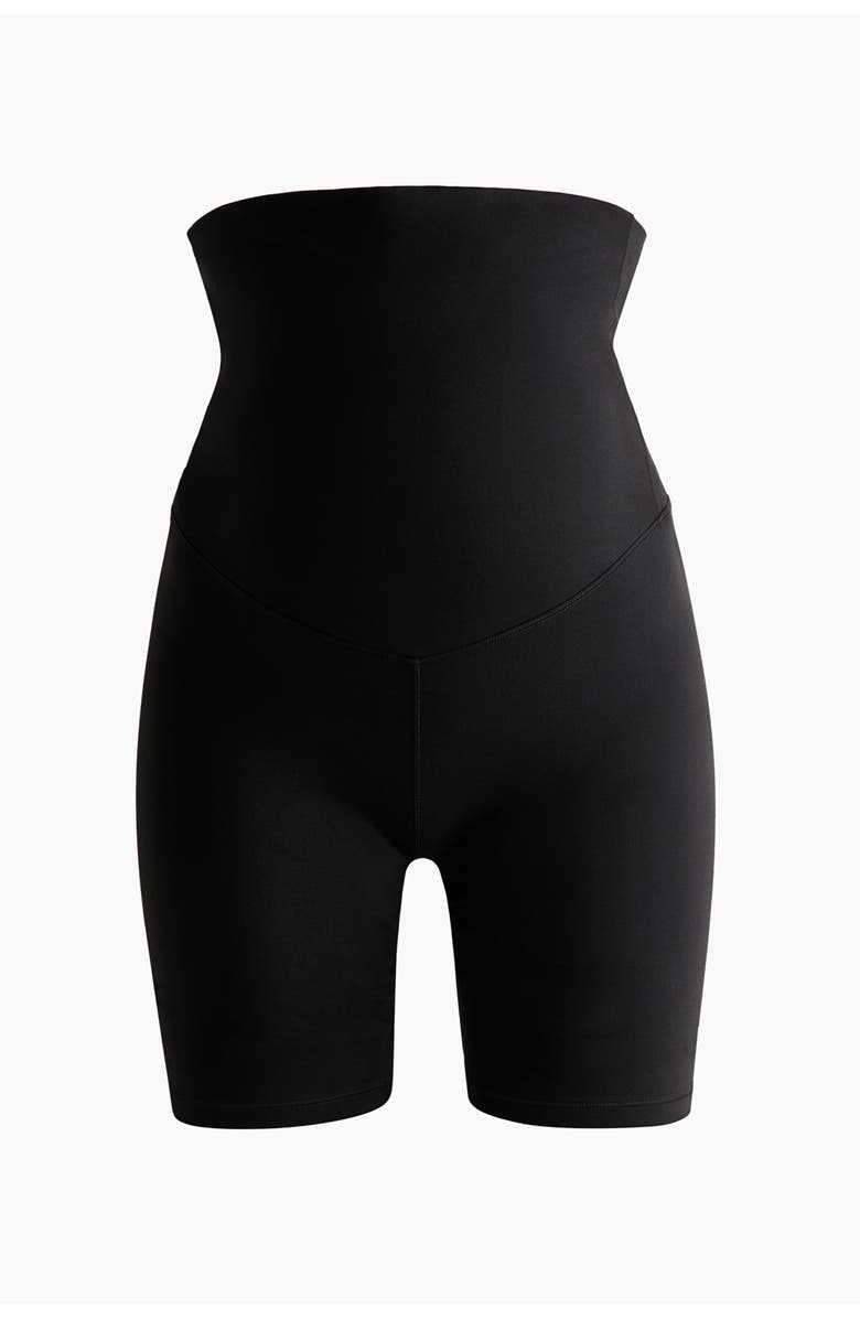 H&M Mama Before & After Cycling Shorts, Main, color, Black