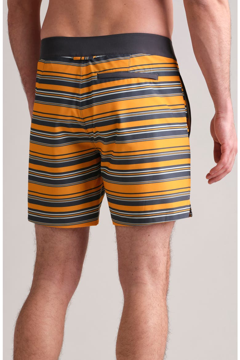 7-Inch Point Break Water Repellent Board Shorts, Alternate, color, AUTUMN GOLD MULTI STRIPE