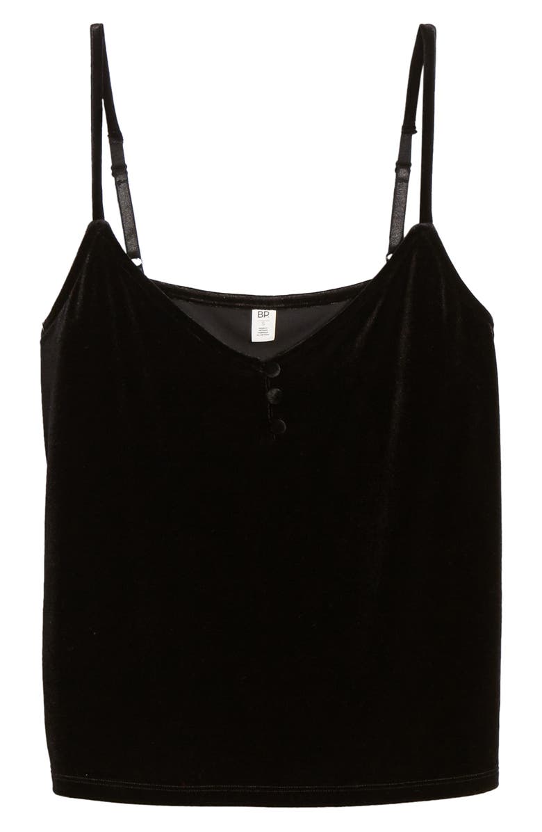 BP. V-Neck Velour Camisole, Alternate, color, 