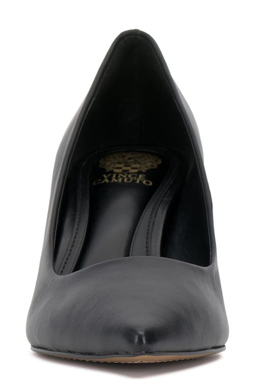 Vince Camuto Kehlia Pointed Toe Pump In Black Deluxe Nappa Le