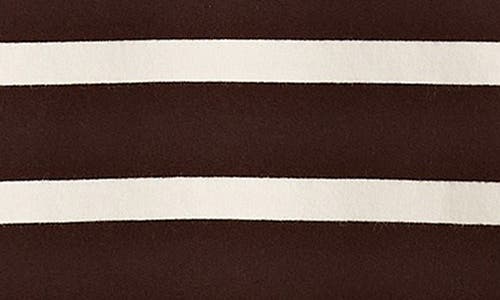 MADEWELL MADEWELL STRIPE MIDWEIGHT MOCK NECK SWEATSHIRT 