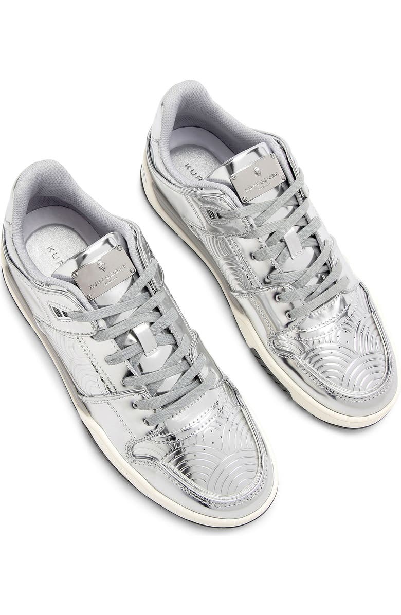 Kurt Geiger London Regan Low Top Sneaker, Main, color, Silver