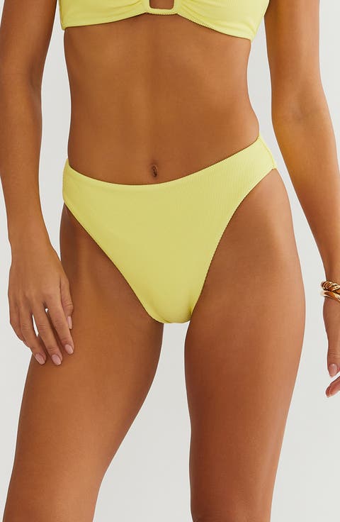 Amarie High Cut Bikini Bottoms