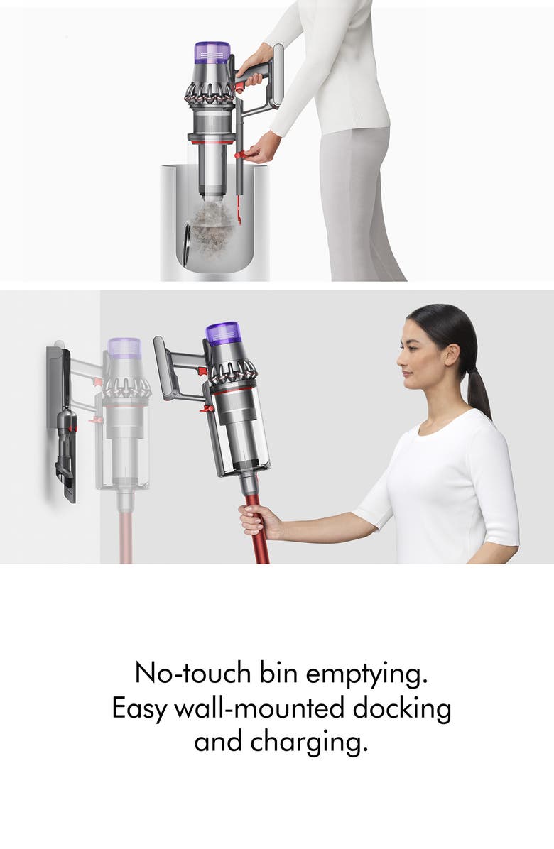 Dyson Outsize Vacuum - Nickel/Iron/Red - Refurbished, Alternate, color, Multi