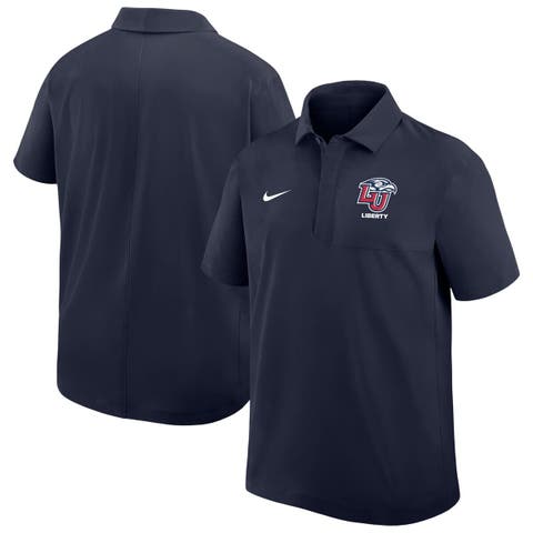Men's Nike Navy Liberty Flames 2025 Sideline Polo