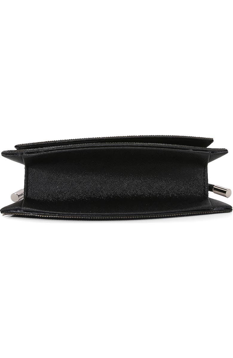 BERNESS Rhinestone Shoulder Bag, Alternate, color, Black
