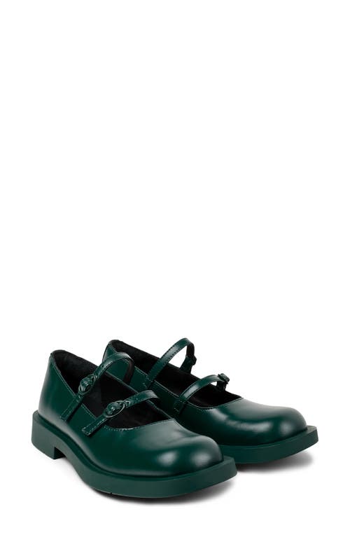 Camper Mil 1978 Mary Jane Shoe In Green