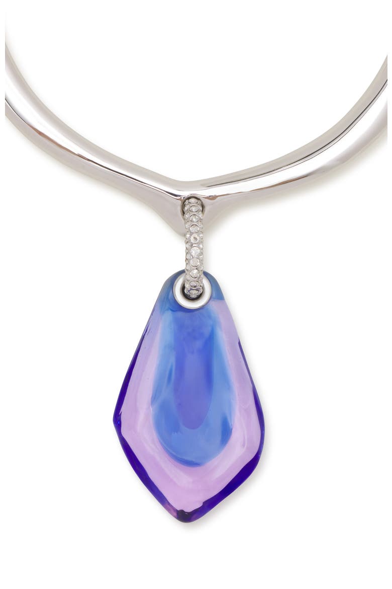 Aurore Necklace, Alternate, color, Mauve/Blue