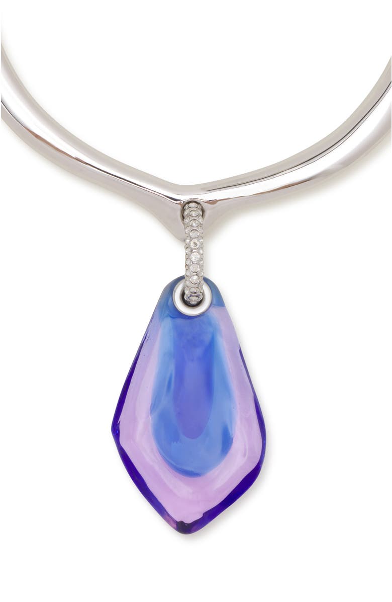 Lanvin Aurore Necklace, Alternate, color, Mauve/Blue