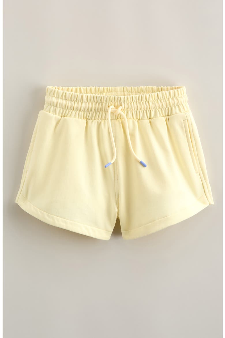 Kids' French Terry Shorts, Main, color, YELLOW FROST