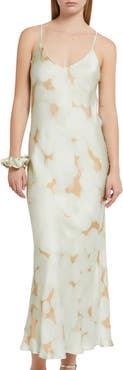 ottod'Ame Printed Viscose Long Dress
