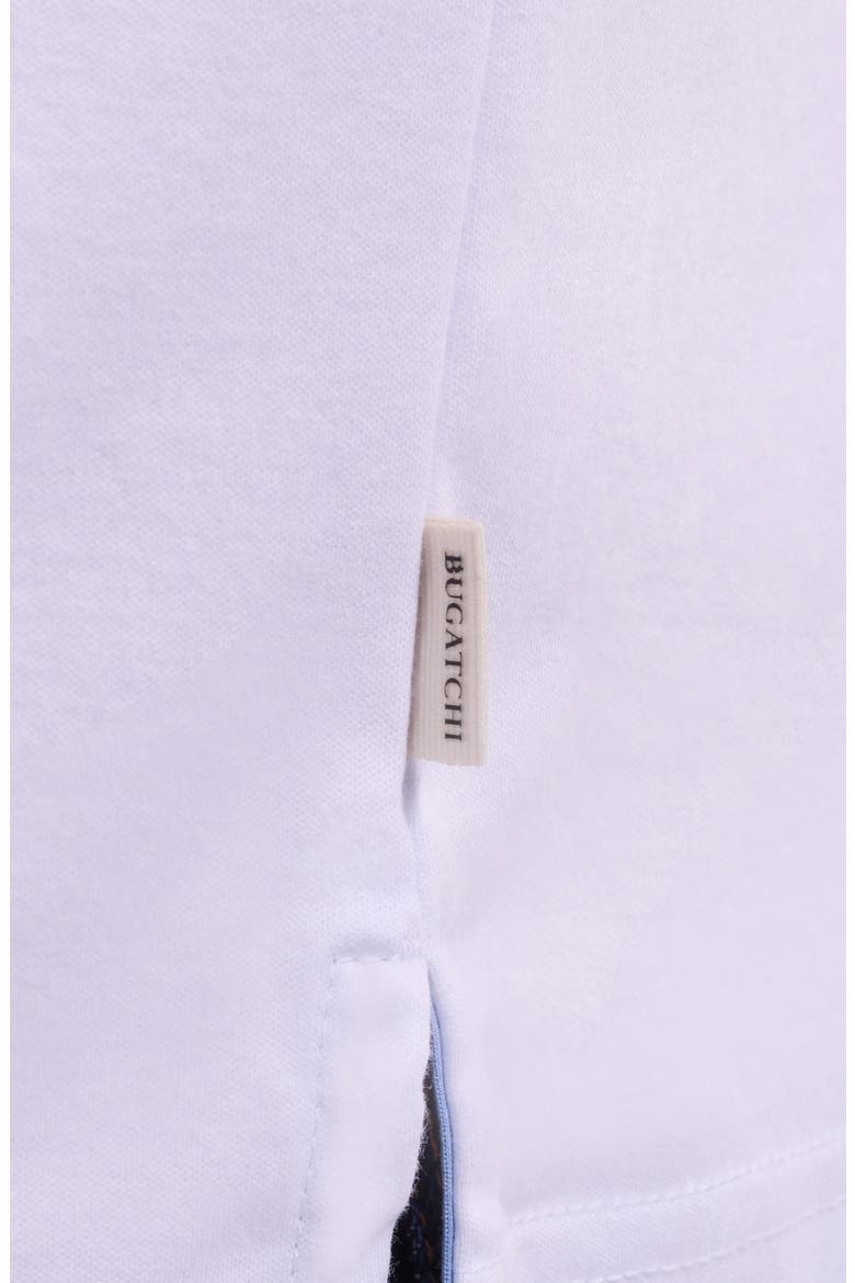 Tipped Pima Cotton Piqué Polo, Alternate, color, WHITE