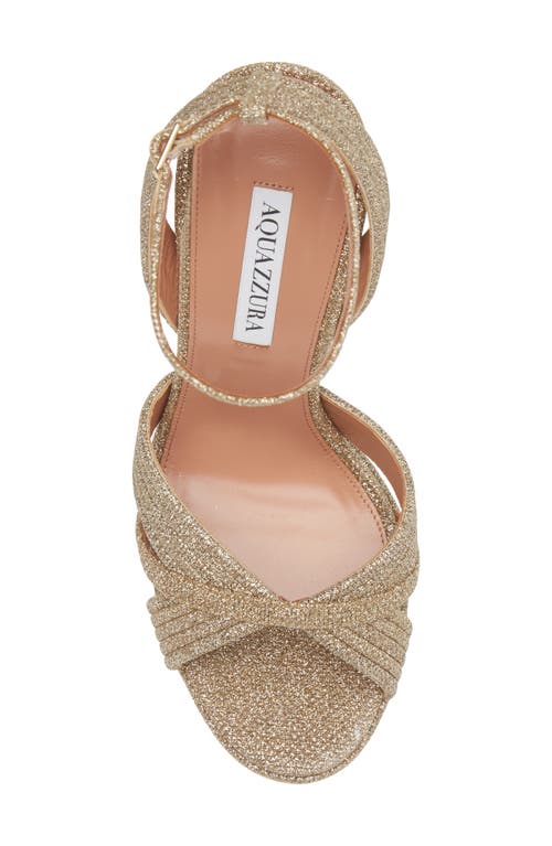 Aquazzura Sundance Ankle Strap Platform Sandal