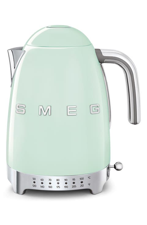 '50s Retro Style Variable Temperature Electric Kettle