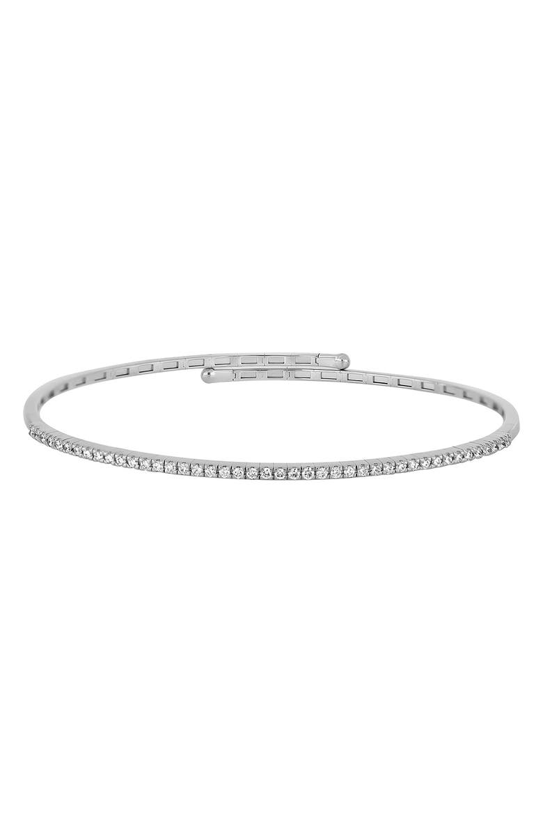 Bony Levy Audrey Diamond Flex Bangle Bracelet, Main, color, 