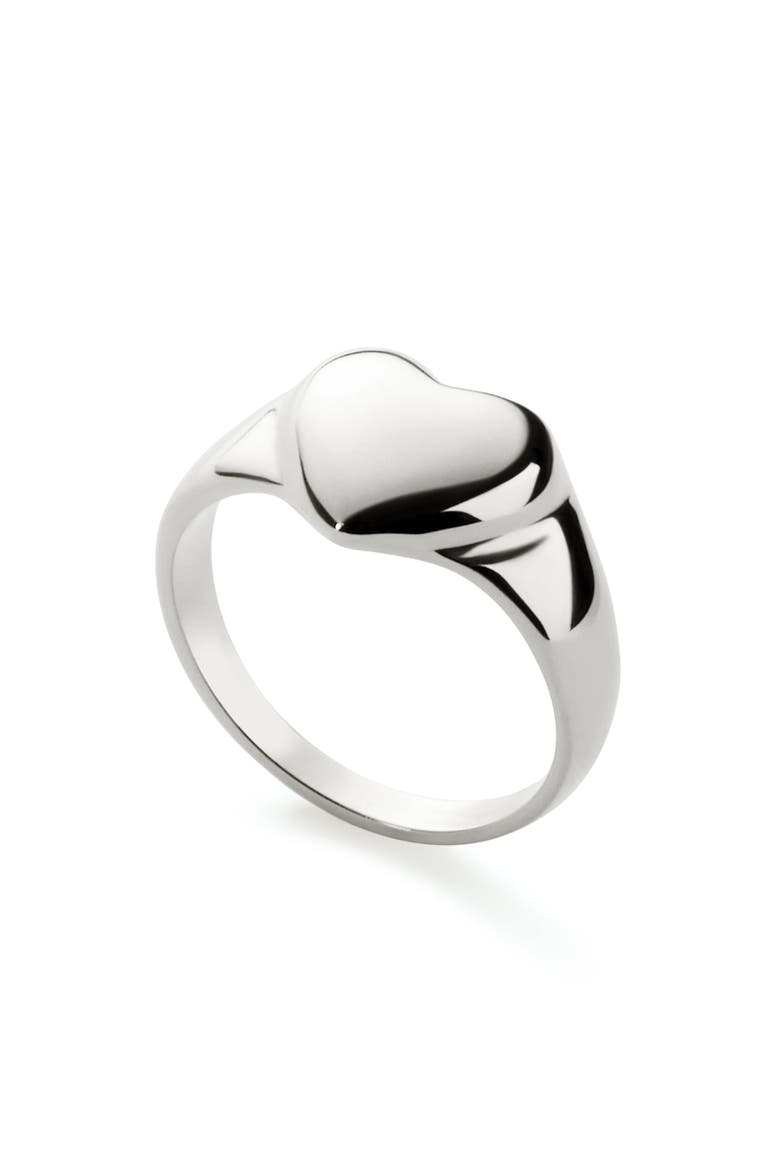 Heart Ring - Isla Silver, Main, color, Silver