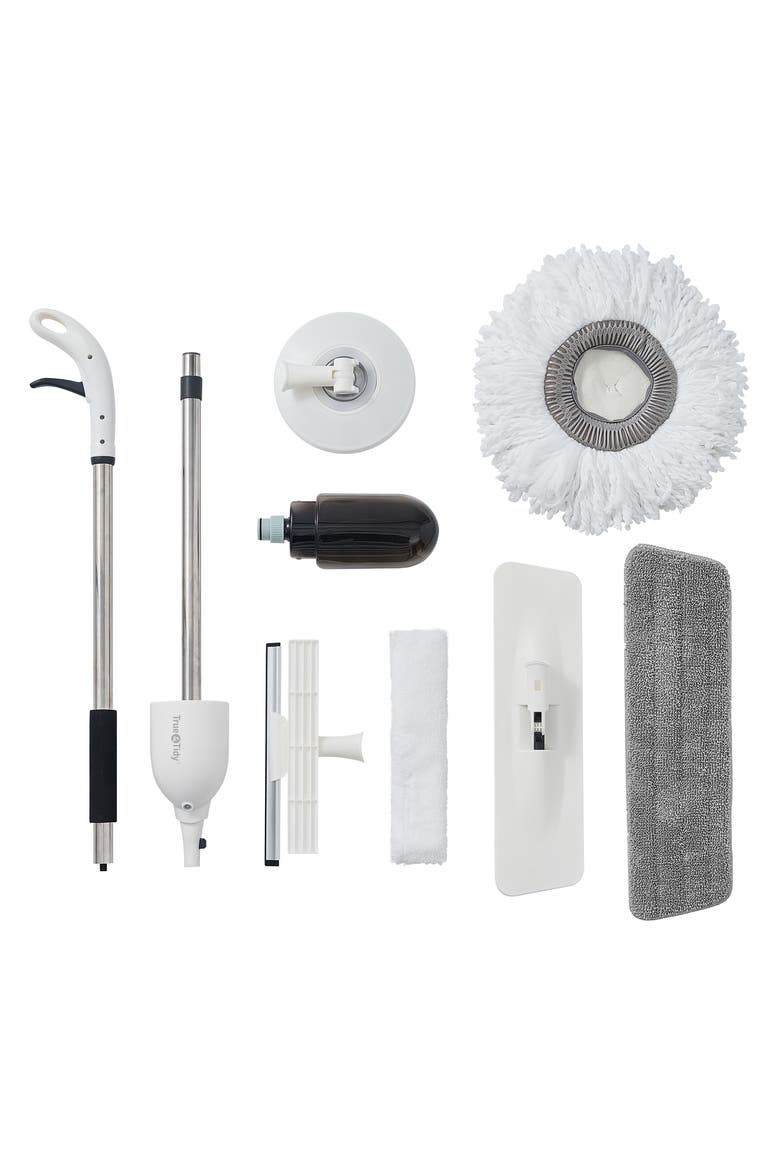 Spray-360 Clean Everywhere Spray Mop Kit, Alternate, color, WHITE
