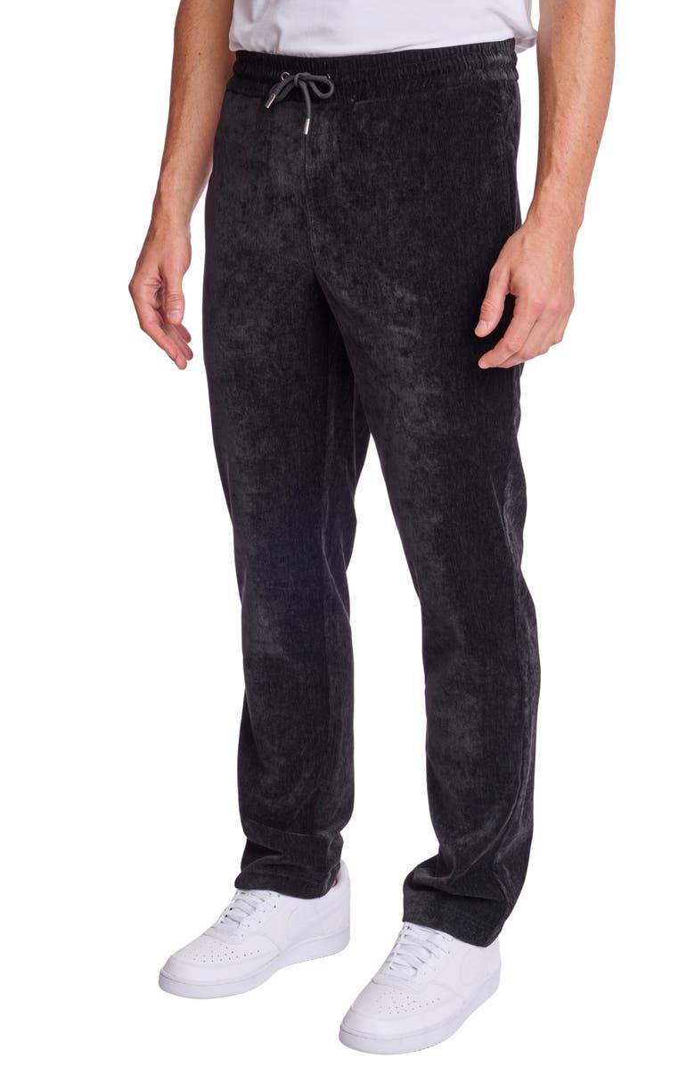 PAISLEY & GRAY Velvet Joggers, Alternate, color, Black Velvet
