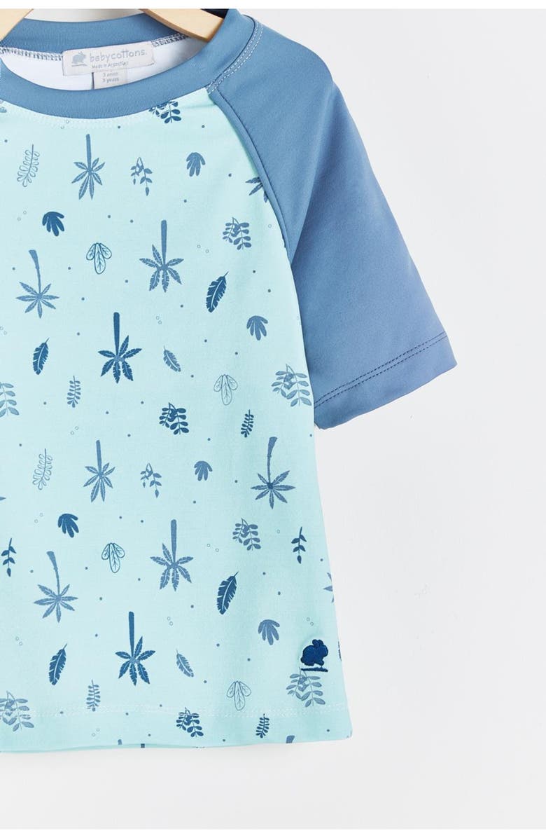 Babycottons T-Shirt Cloud Beach for Toddler, Alternate, color, Full Print