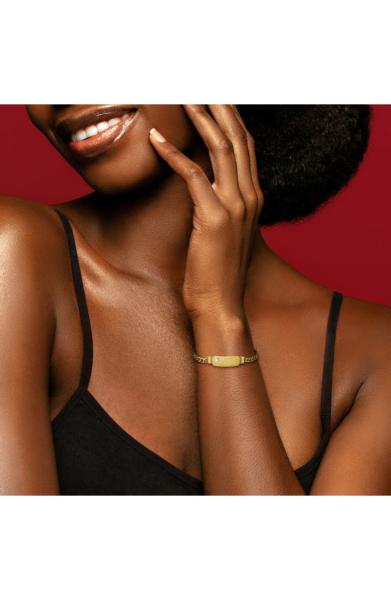 Julianna B. Diamond Solitaire Bar Bracelet 14k, Alternate, color, 14K Yellow Gold