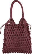 Adriana Castro La Red Mesh Bag In Leather
