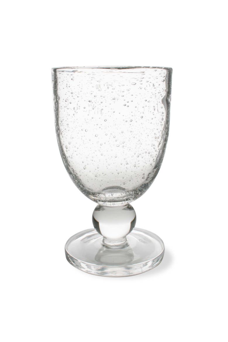 Bubble Glass Goblet Clear Drinkware Perfect for Everyday Use, Main, color, Clear