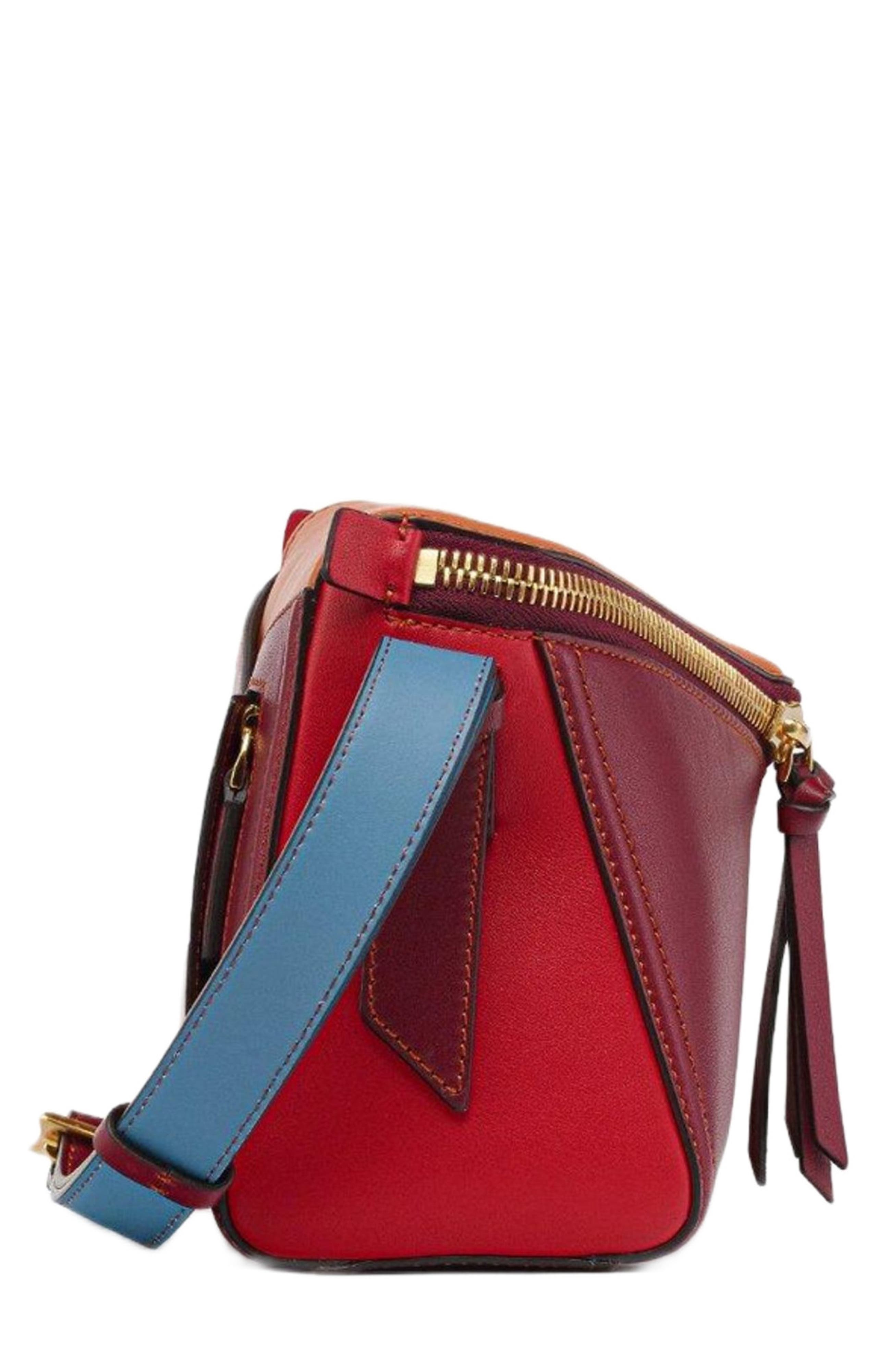MCM Diamant 3D Shoulder Bag in Calf Leather, Alternate, color, Multi