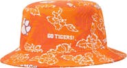 Reyn Spooner Men's Reyn Spooner Orange Clemson Tigers Floral Bucket Hat