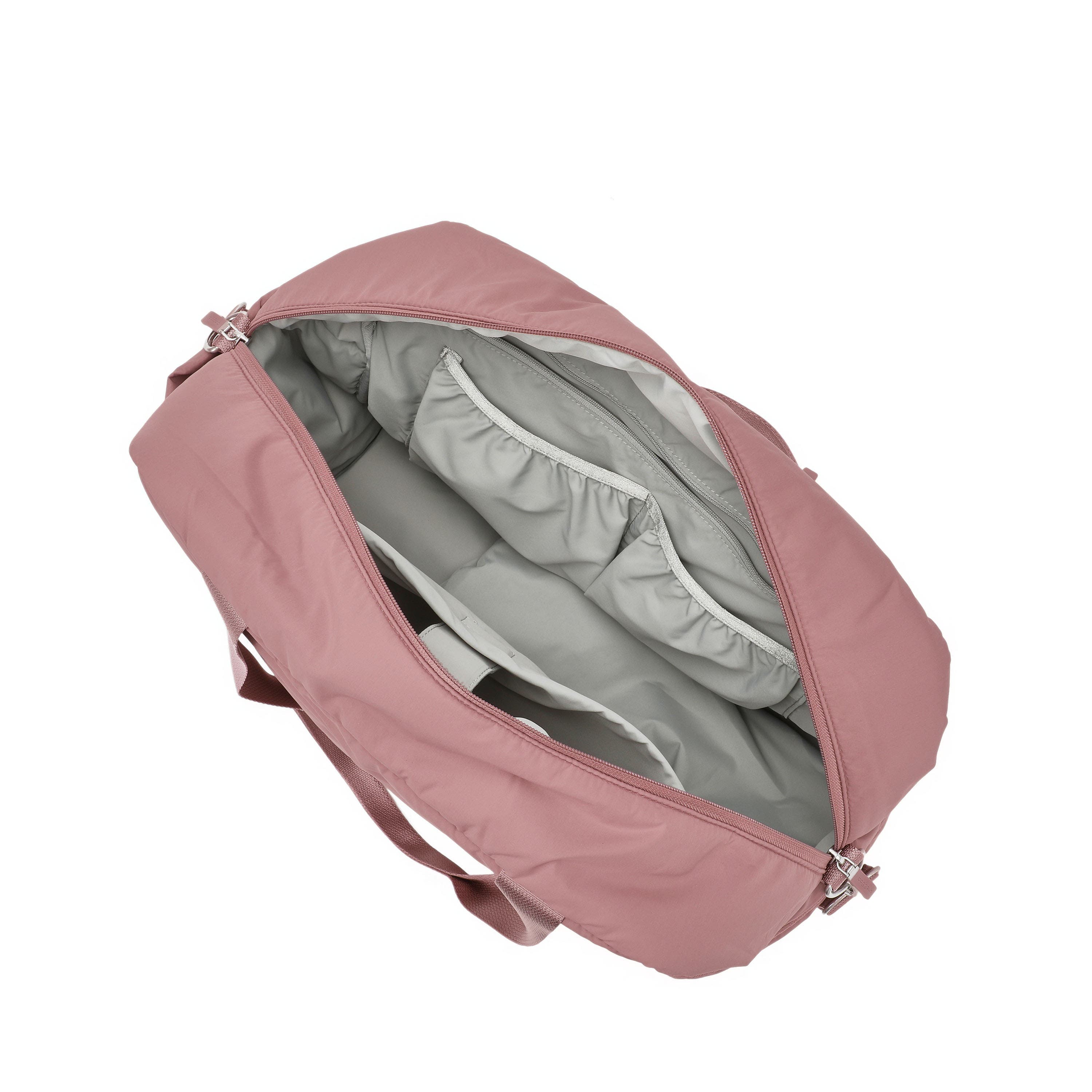 Set Wave Weekender, Alternate, color, Rose Quartz Wave Puff