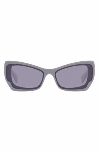 Miu Miu 60mm Irregular Sunglasses