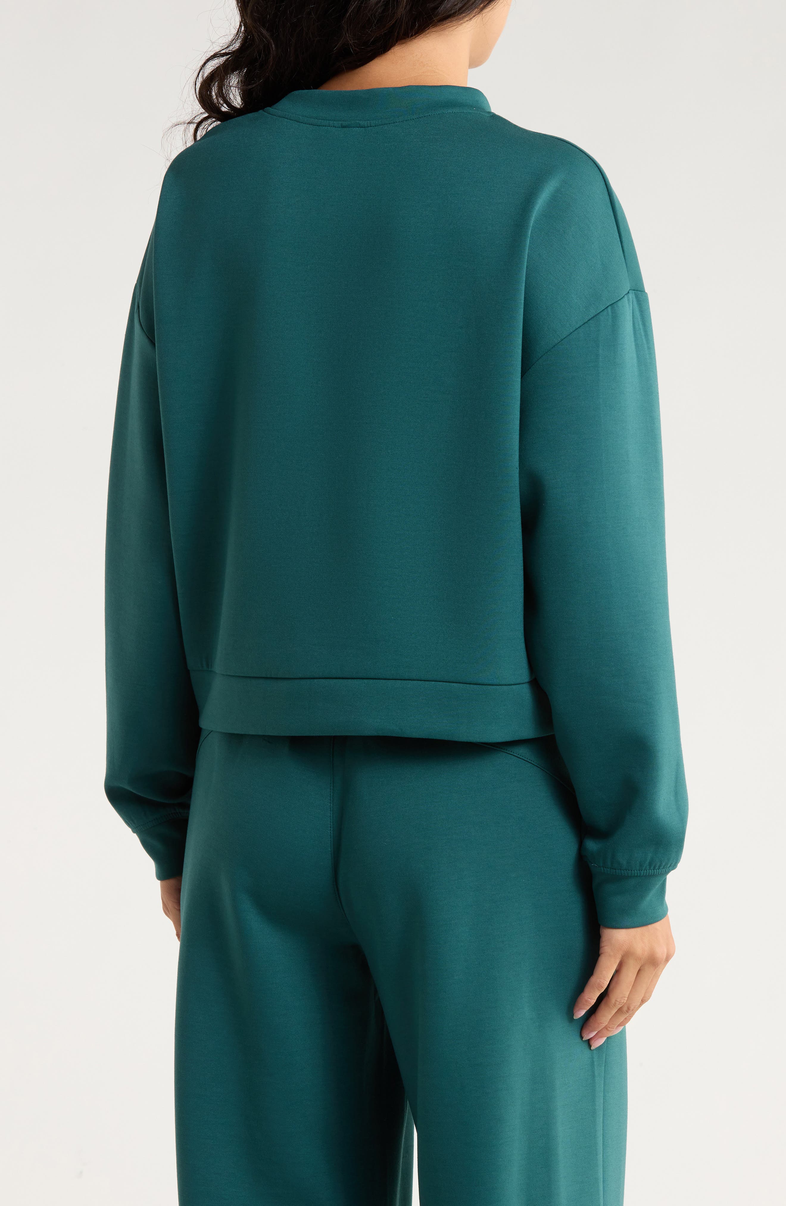 Scuba Knit Activewear Sweatshirt - image 4