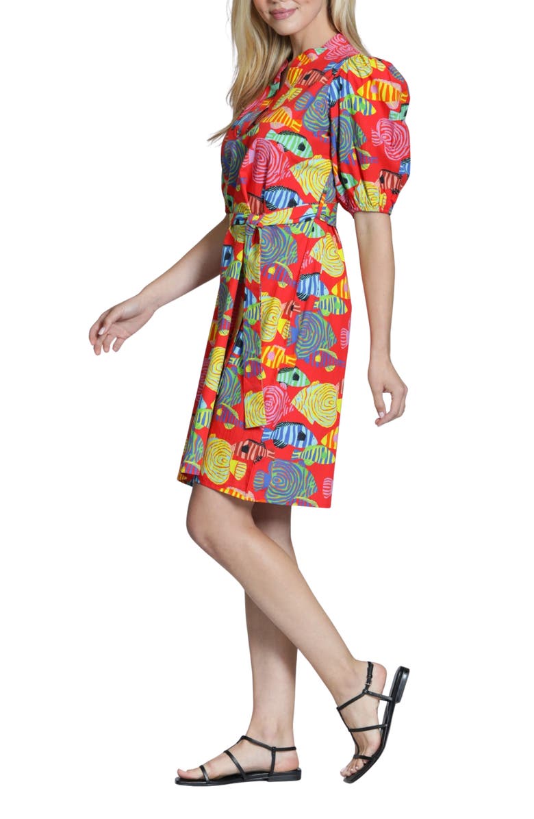 APNY Puff Sleeve Minidress, Alternate, color, 