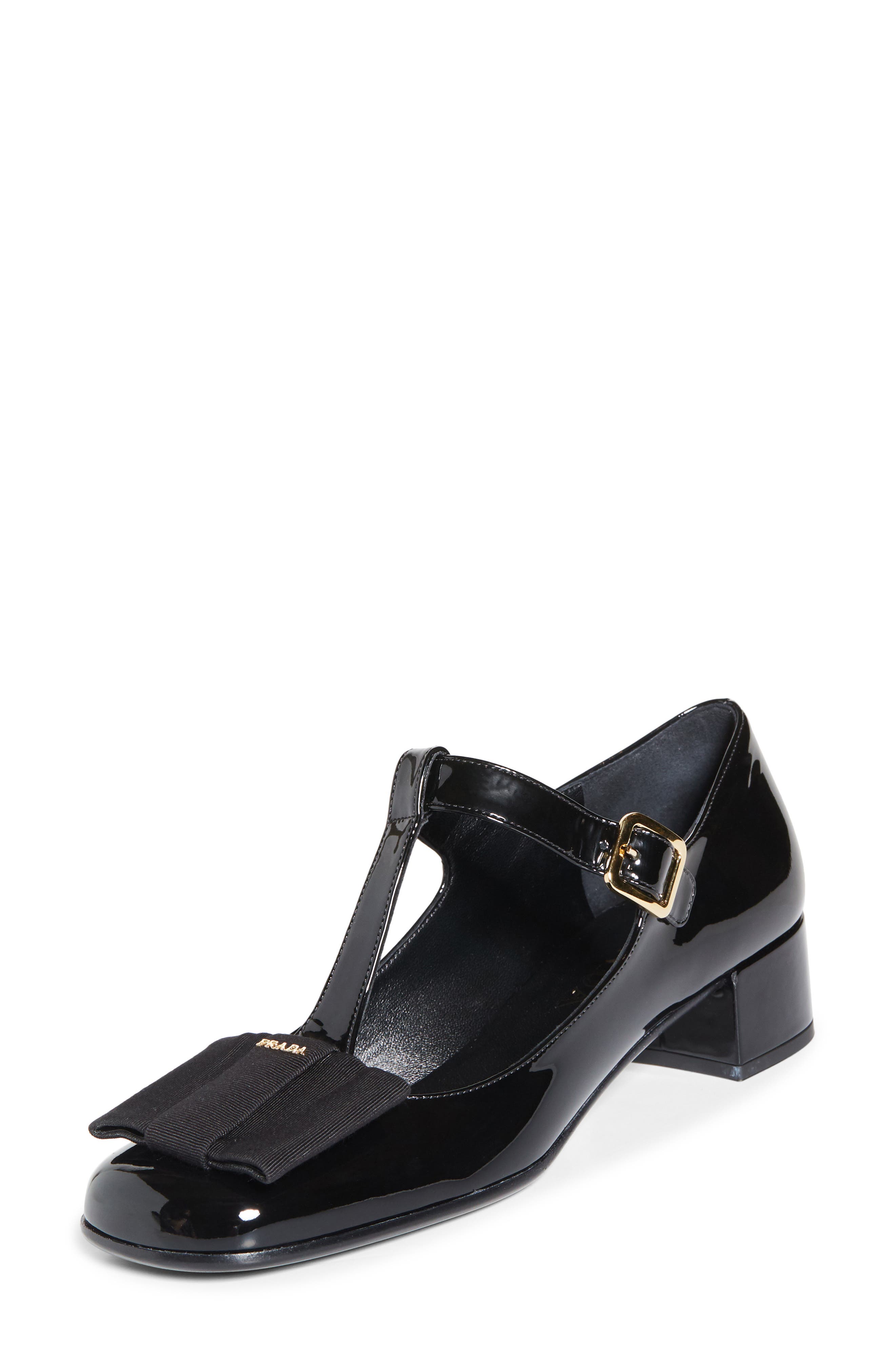 Prada Modellerie Bow Mary Jane Pump, Main, color, 