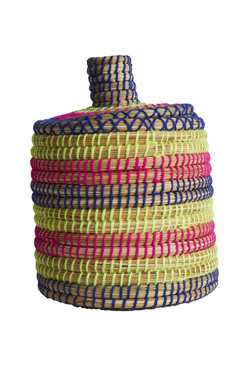 Verve Culture Moroccan Bread Basket - Flat Lid, Main, color, 