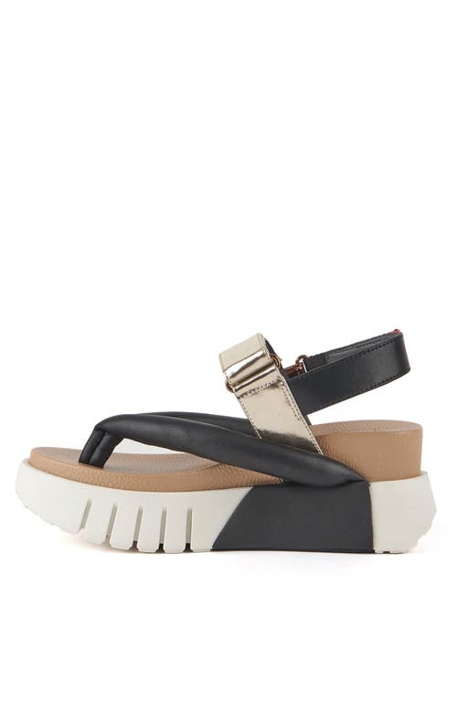 United Nude Delta Tong Sandals In Black