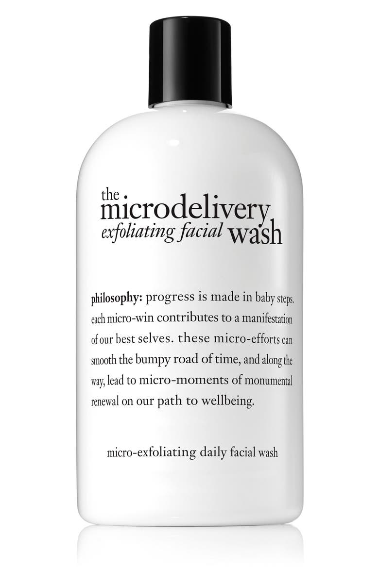 the microdelivery exfoliating facial wash video