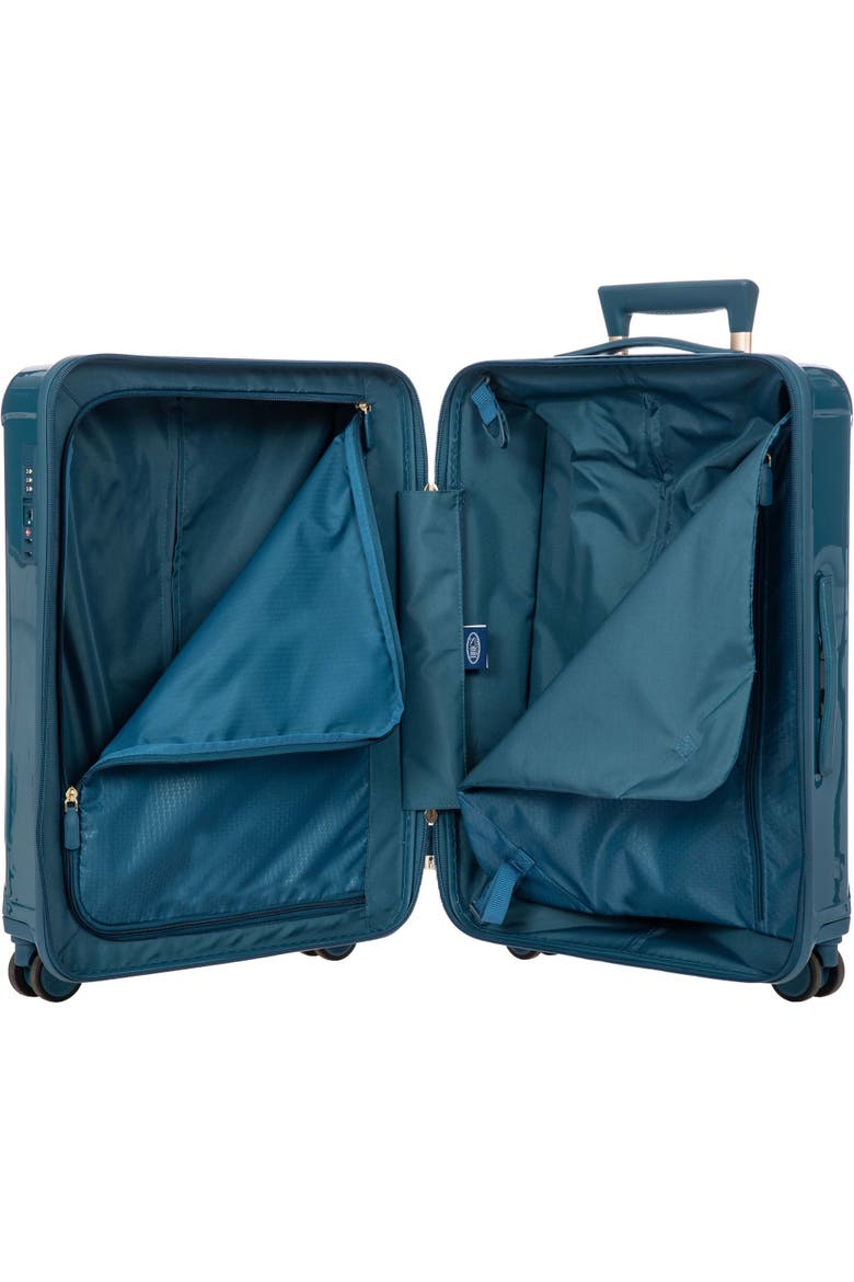 Positano Hardside Expandable 30" Large Checked Spinner Luggage, Alternate, color, Sea Green