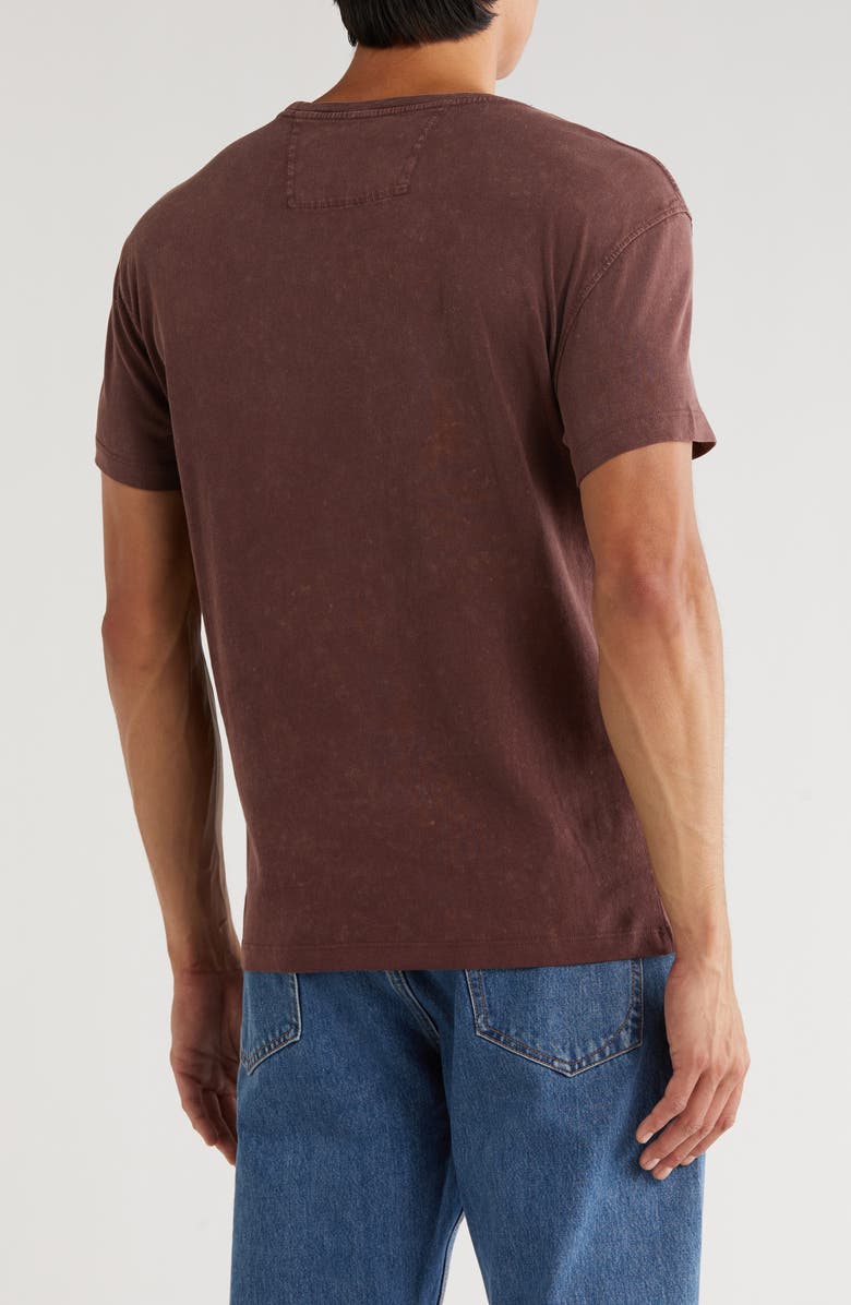 John Varvatos Ain't No Saint Graphic T-Shirt, Alternate, color, Merlot