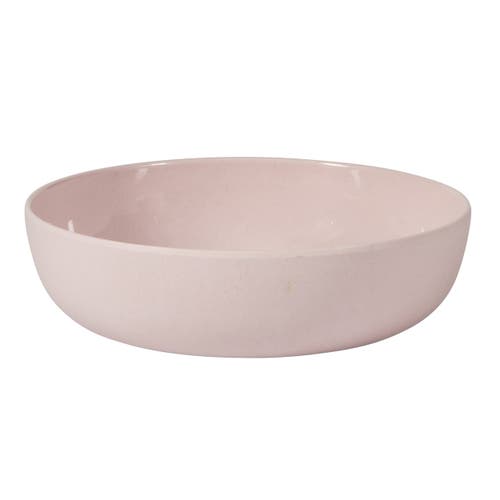 Gibson Home Candy Skies 12 Piece Wheat Straw Melamine Dinnerware Set In Pink