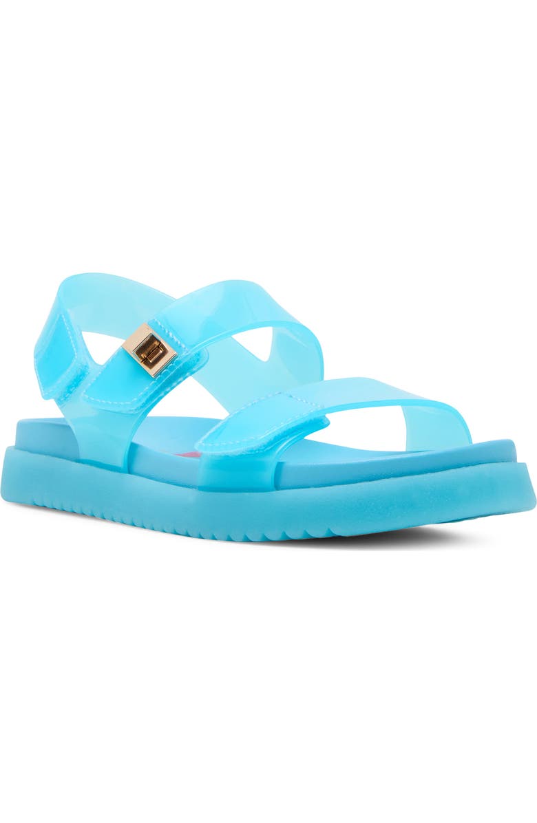 Steve Madden Kids' JMona Slingback Jelly Sandal, Main, color, Blue