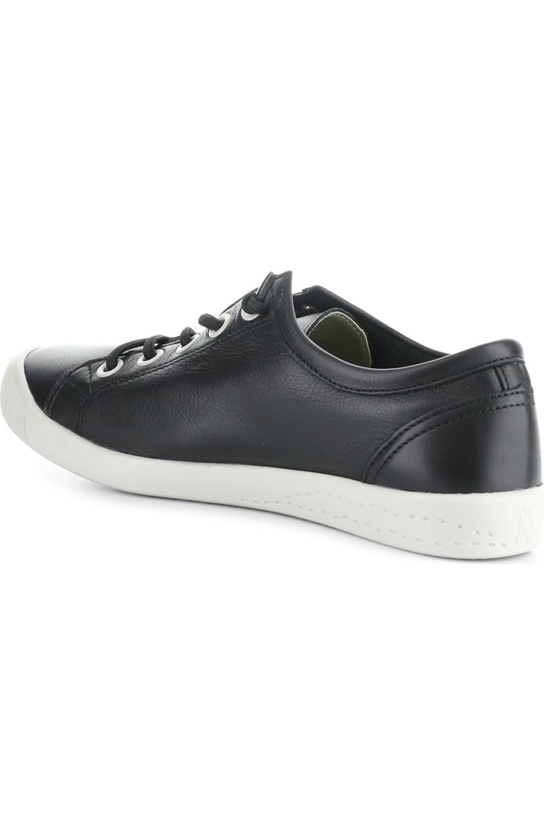 Softinos by Fly London Isla Sneaker, Alternate, color, 059 Black Smooth Lea
