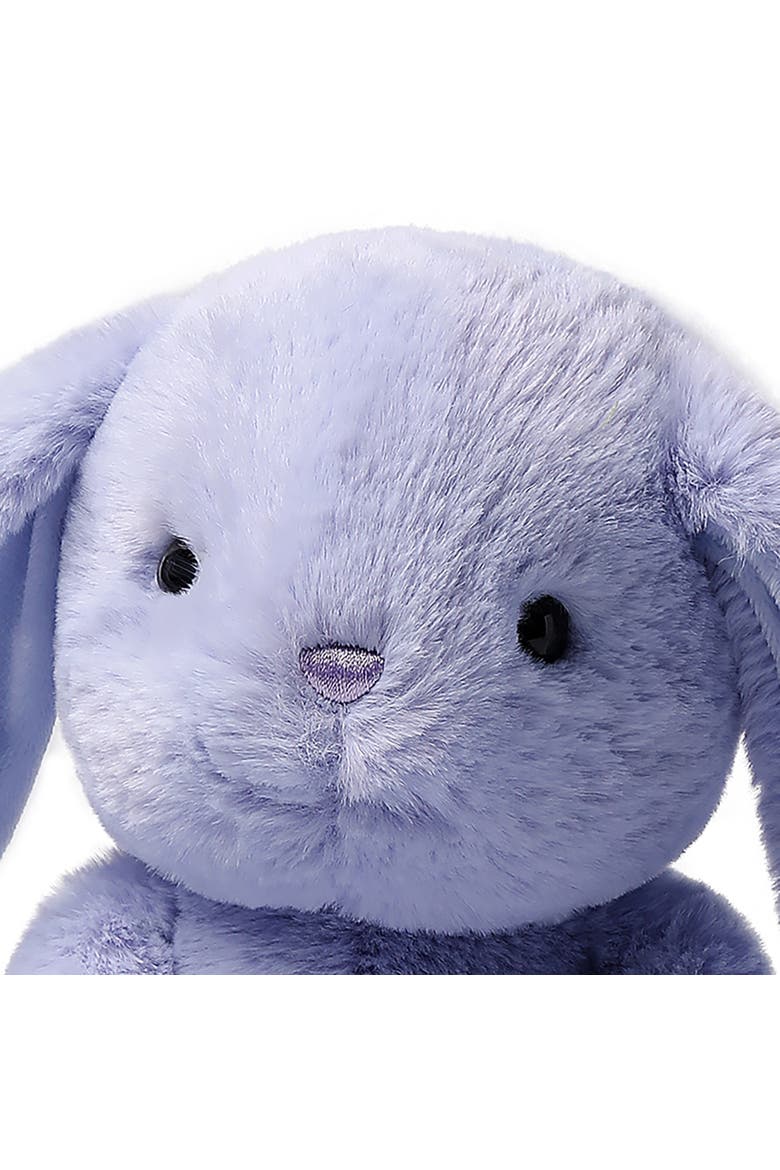 Iris Purple Smiling Rabbit 9.8in Plush, Alternate, color, Multicolored