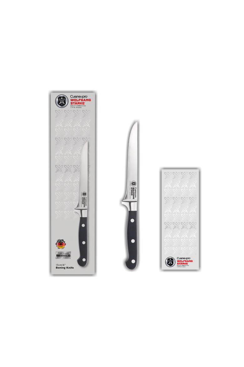 WOLFGANG STARKE 6" Boning Knife, Alternate, color, Black